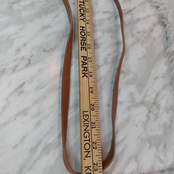 Fossil Women's Tan and Black Patches Leather Crossbody Bag - Picture 10 of 10